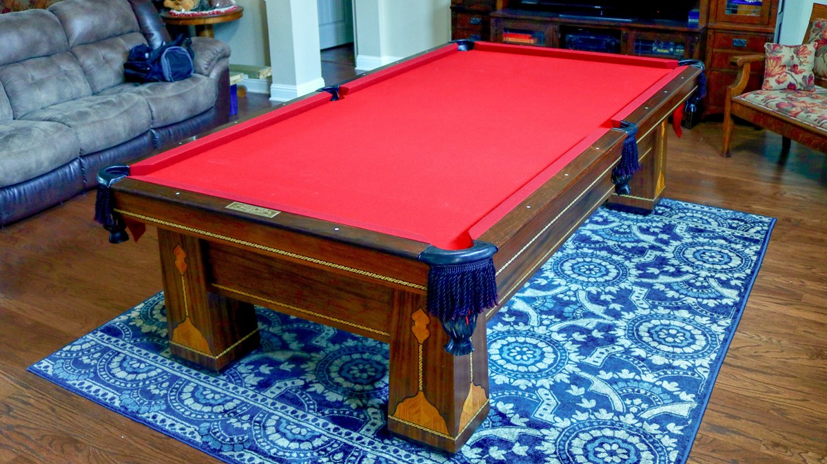 Brunswick 1923 Royal 9' Antique Pool Table